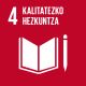 GIH 4. Kalitatezko hezkuntza GIH 4. Kalitatezko hezkuntza